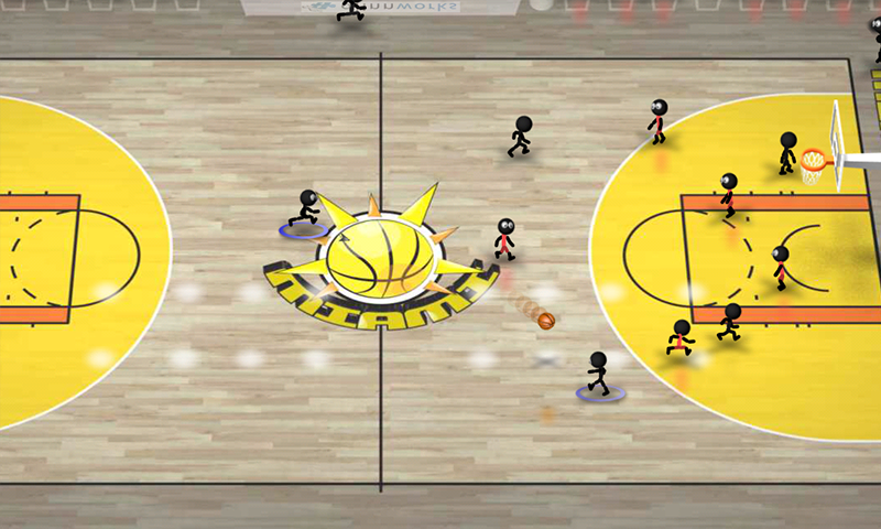    Stickman Basketball- screenshot  