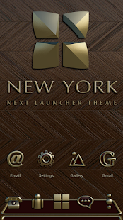 NEXT Launcher NEW YORK Thème - screenshot thumbnail