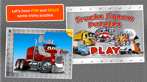 Trucks Puzzles: Kids Trucks