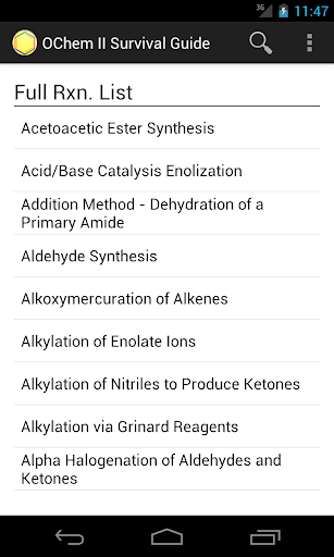 OChem II Survival Guide