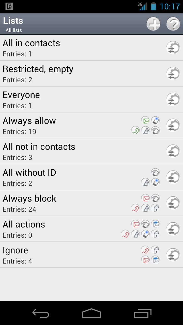 Call Master Pro Key Screen 2
