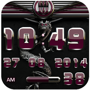dragon digital clock bordeaux.apk 2.30