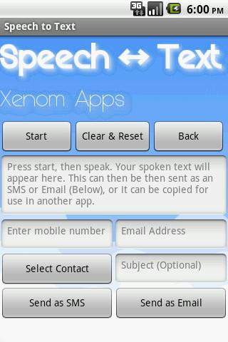 speech to text app for android