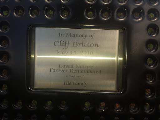 Cliff Britton Memorial Bench 