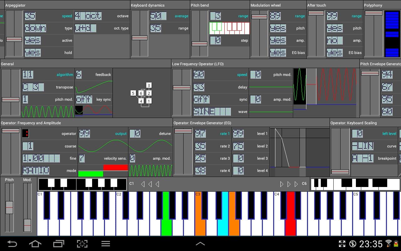 FM Synthesizer [SynprezFM II] screenshot