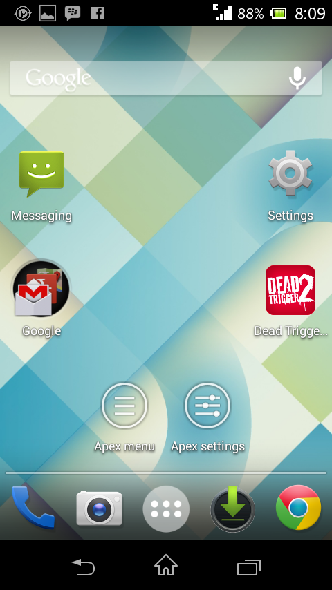 Android 4.4 Kitkat Theme