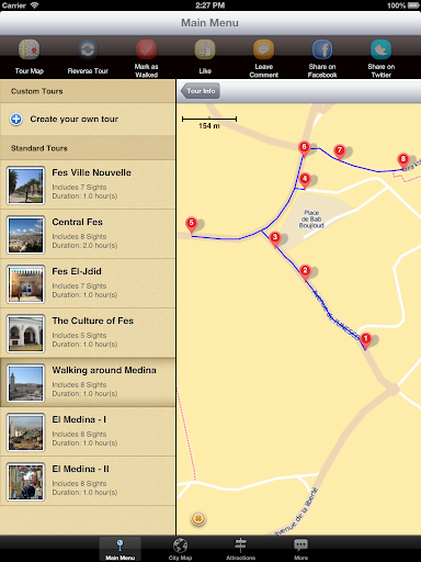 【免費旅遊App】Fes Map and Walks-APP點子