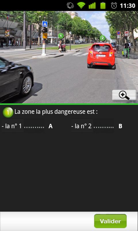 Android application Freetest mobile screenshort