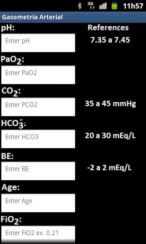 Arterial Blood Gases Screen 2
