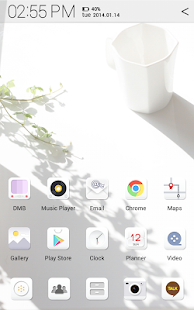 Flat White Atom Iconpack - screenshot thumbnail