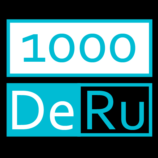 1000DeRu 教育 App LOGO-APP開箱王