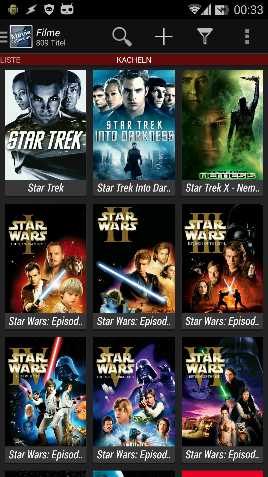 Android application Movie Collection Unlocker screenshort