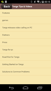Tango Free Tips Videos