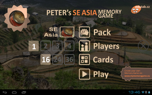 Peter’s SE Asia memory game