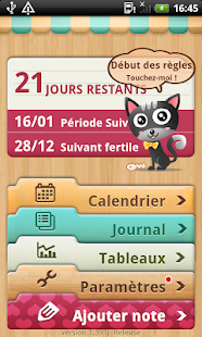 Calendrier Période - screenshot thumbnail