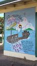 Mural Bienvenidos Villa Pesquera Punta Pozuelo
