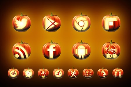 Screenshot Pumpkin Halloween Icon Pack v1.2.0