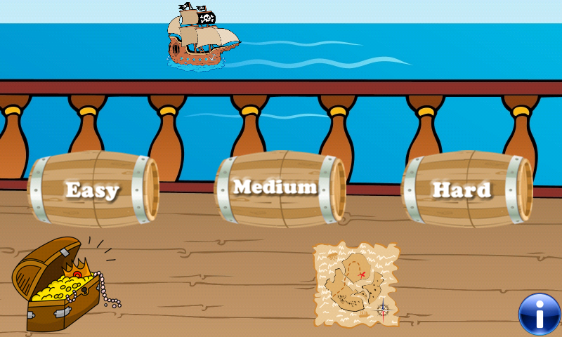 Pirates Game for Kids Toddlers Screen 1