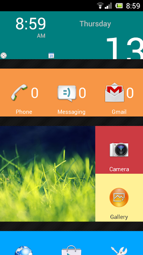 SquareHome.Phone (Launcher) - screenshot