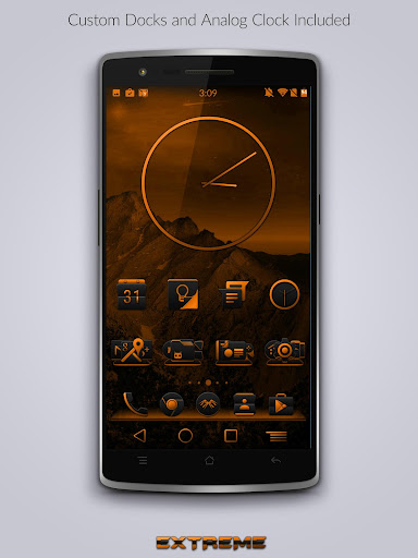 JB Extreme Launch Theme Orange