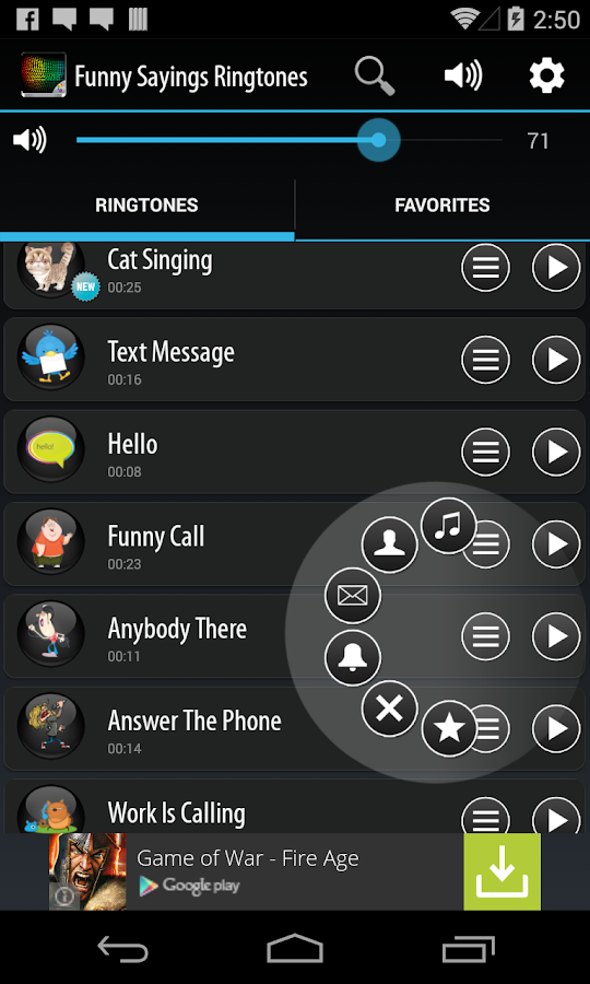 Funny Sayings Ringtones - screenshot
