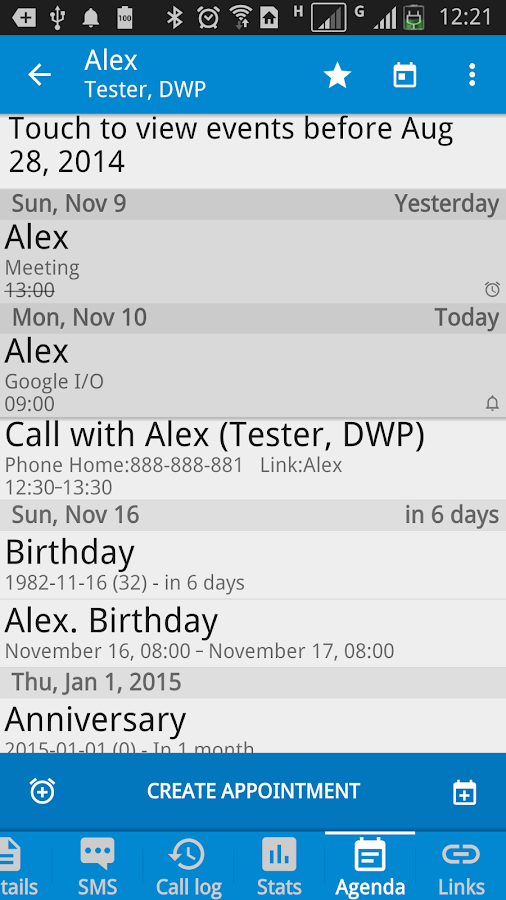    DW Contacts & Phone & Dialer- screenshot  