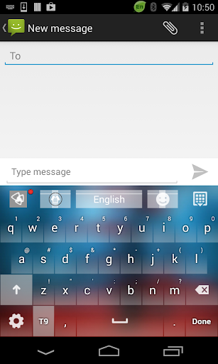 Foggy Forest Go Keyboard Theme