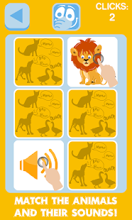 Animal&their sound:Memory game Screenshots 2
