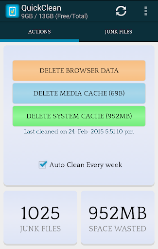QuickClean - Memory Cleaner