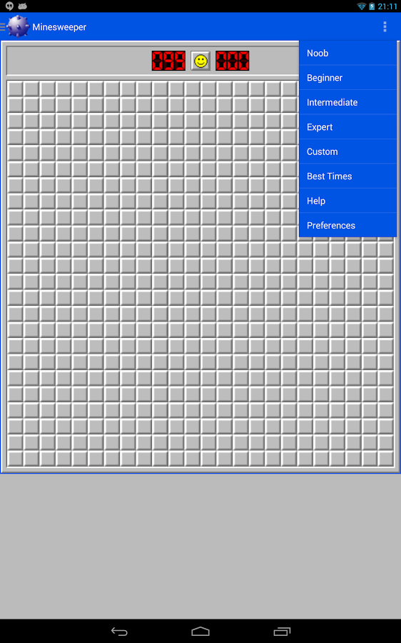 Minesweeper - screenshot