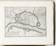 Plattegrond van Antwerpen, 1693
