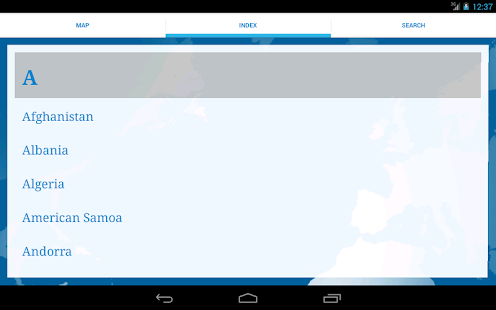 Countries of the World - screenshot thumbnail