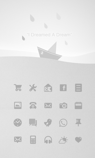 i Dreamed a Dream icon Theme