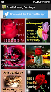 download Good Morning Weekly Greetings free