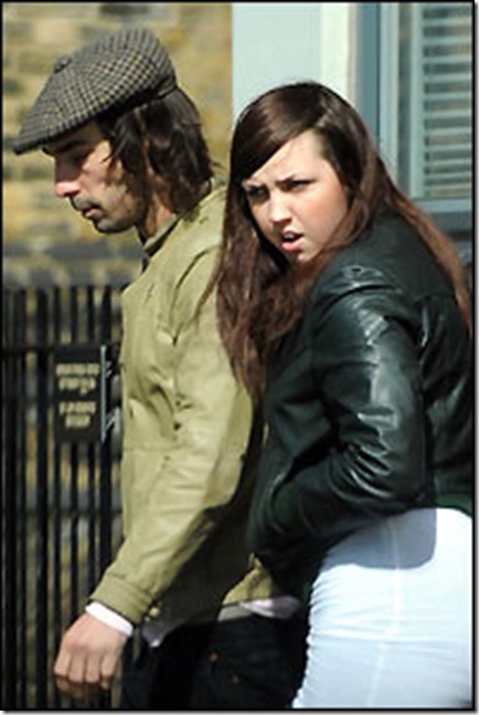 Amy Winehouse Peaches Geldof drug dealer Jonny Blagrove and girlfriend Cara Burton picture