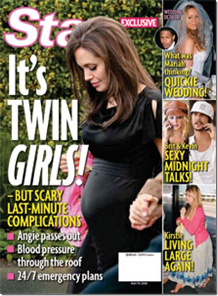 Brad Pitt Angelina Jolie Twins Are Girls