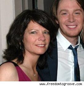 americal idol clay aiken and producer jaymes foster picture