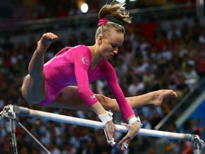 Nastia Liukin Beijing Olympics Women All-around Gymnastics Gold Medal