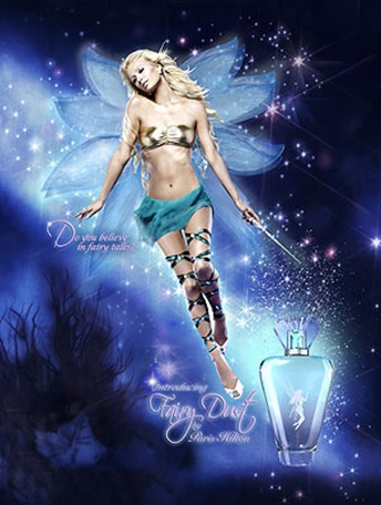 Paris Hilton Fairy Dust Ad Campaign Photos