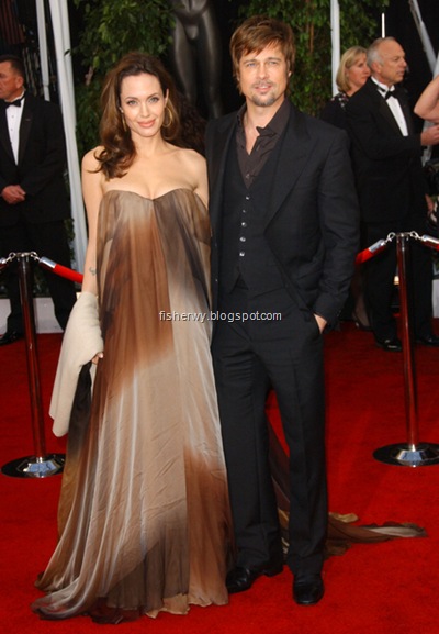 Brangelina twins parent Angelina Jolie and Brad Pitt picture