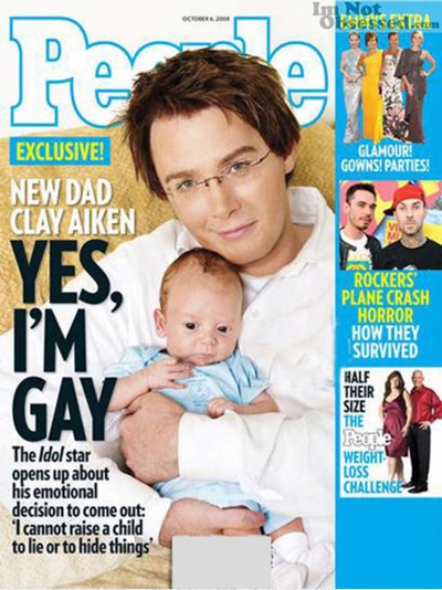 Clay Aiken Gay People Magzine Cover Pic