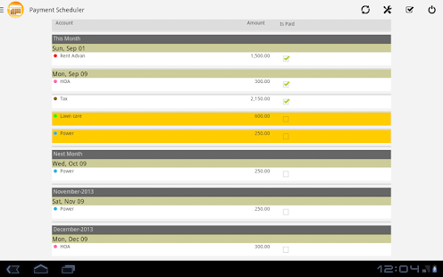 Payment Scheduler