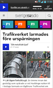 Sveriges Radio bokmärkesapp