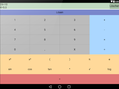 Gleichungsrechner Screenshots 1