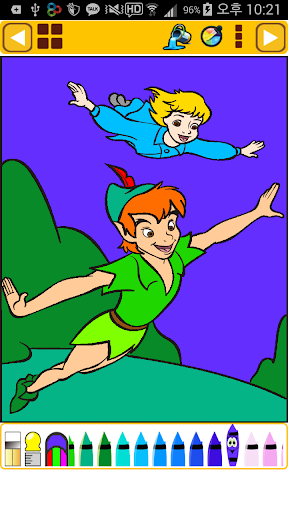 免費下載教育APP|Coloring Book : Peter Pan app開箱文|APP開箱王