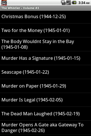 【免費音樂App】The Whistler Old Time Radio V3-APP點子