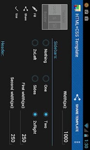 Download HTML CSS Template APK for Android
