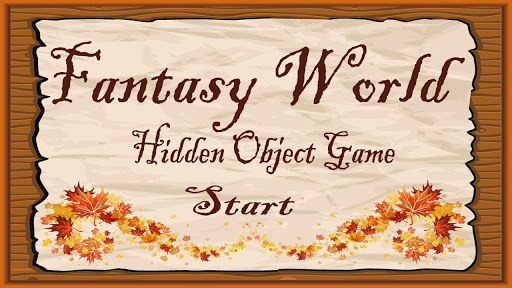 Hidden Object - Fantasy World