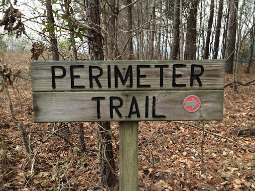 Perimeter Trail Marker - Bowie Park