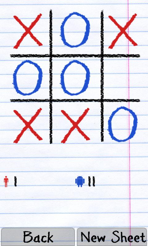 Tic Tac Toe Screen 2